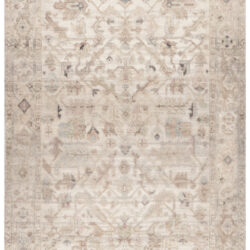 Nourison Vintage Washables VWS17 Beige Area Rug