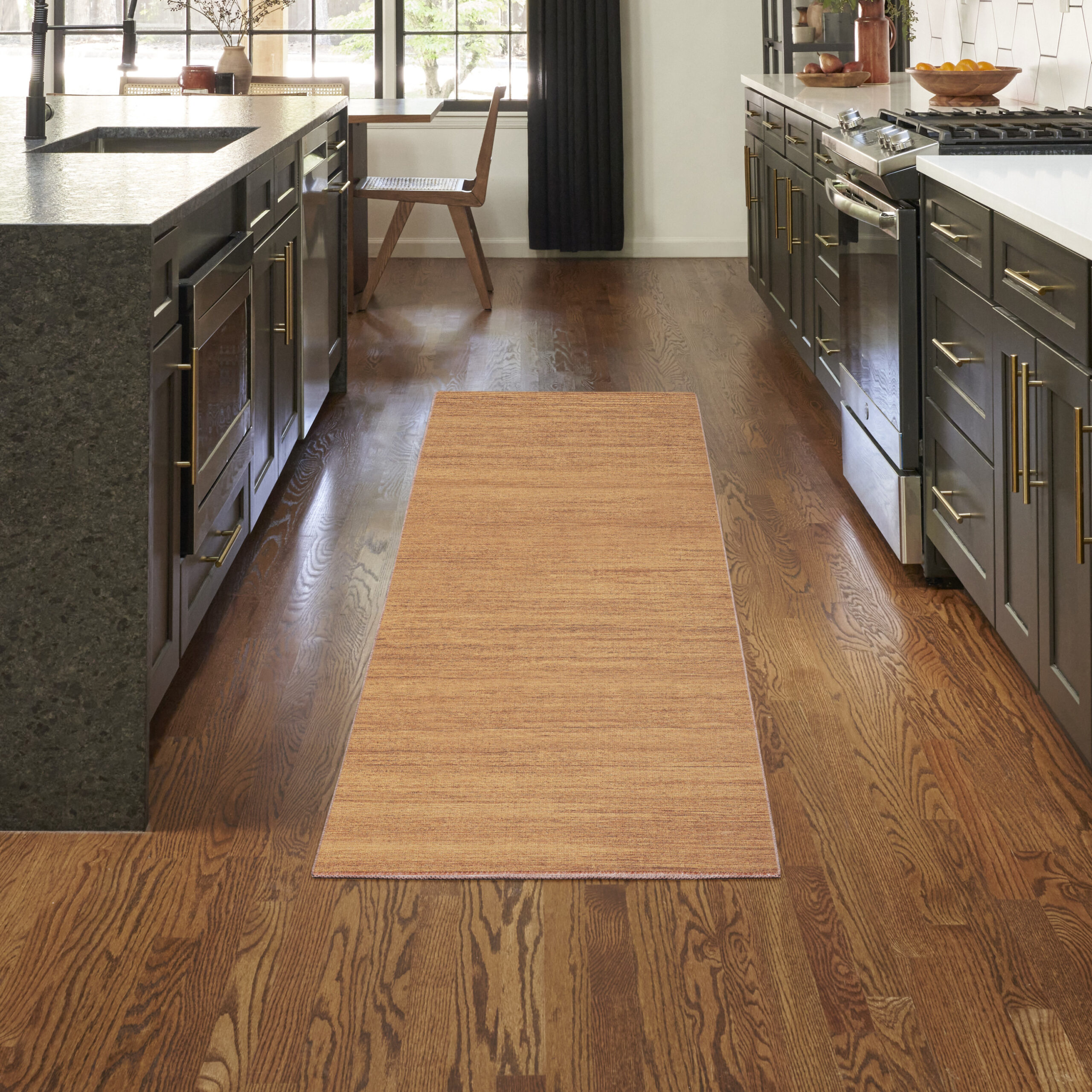 Nourison Washable Essentials WAE01 Copper Area Rug - Image 5