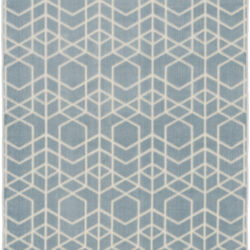 Nourison Washable Charm WCH01 Blue Ivory Area Rug