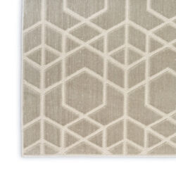 Alternative view of Nourison Washable Charm WCH01 Silver Ivory Area Rug