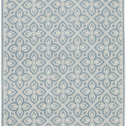 Nourison Washable Charm WCH03 Blue Ivory Area Rug