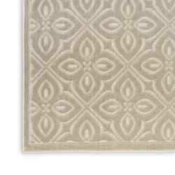 Alternative view of Nourison Washable Charm WCH03 Silver Ivory Area Rug