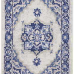 Nourison Whimsicle WHS03 Ivory Blue Area Rug
