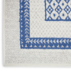Alternative view of Nourison Whimsicle WHS13 Ivory Blue Area Rug