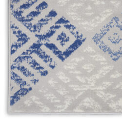 Alternative view of Nourison Whimsicle WHS18 Grey Blue Area Rug