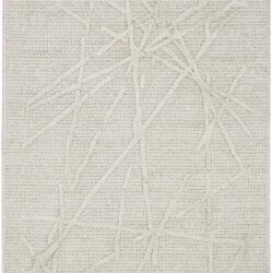 Calvin Klein CK044 Wander WND01 Ivory Grey Area Rug