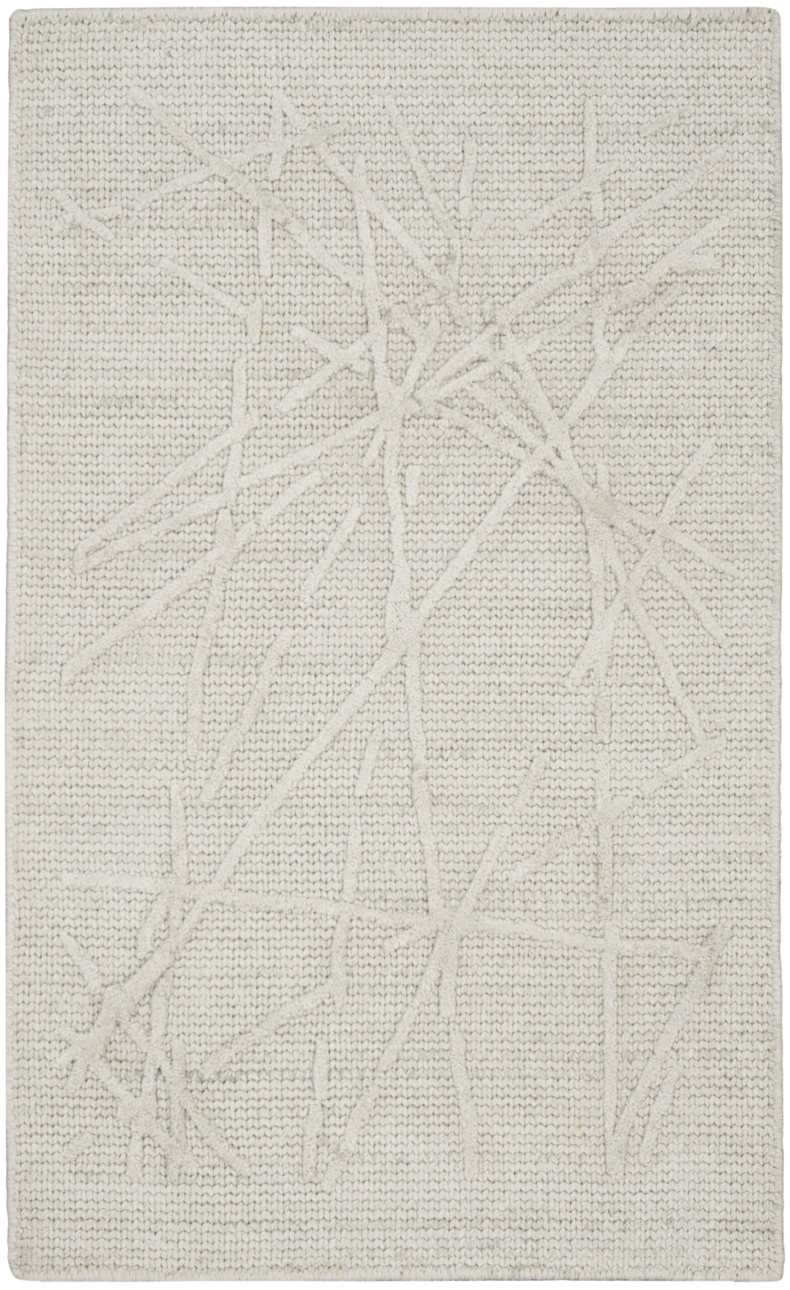 Calvin Klein CK044 Wander WND01 Ivory Grey Area Rug