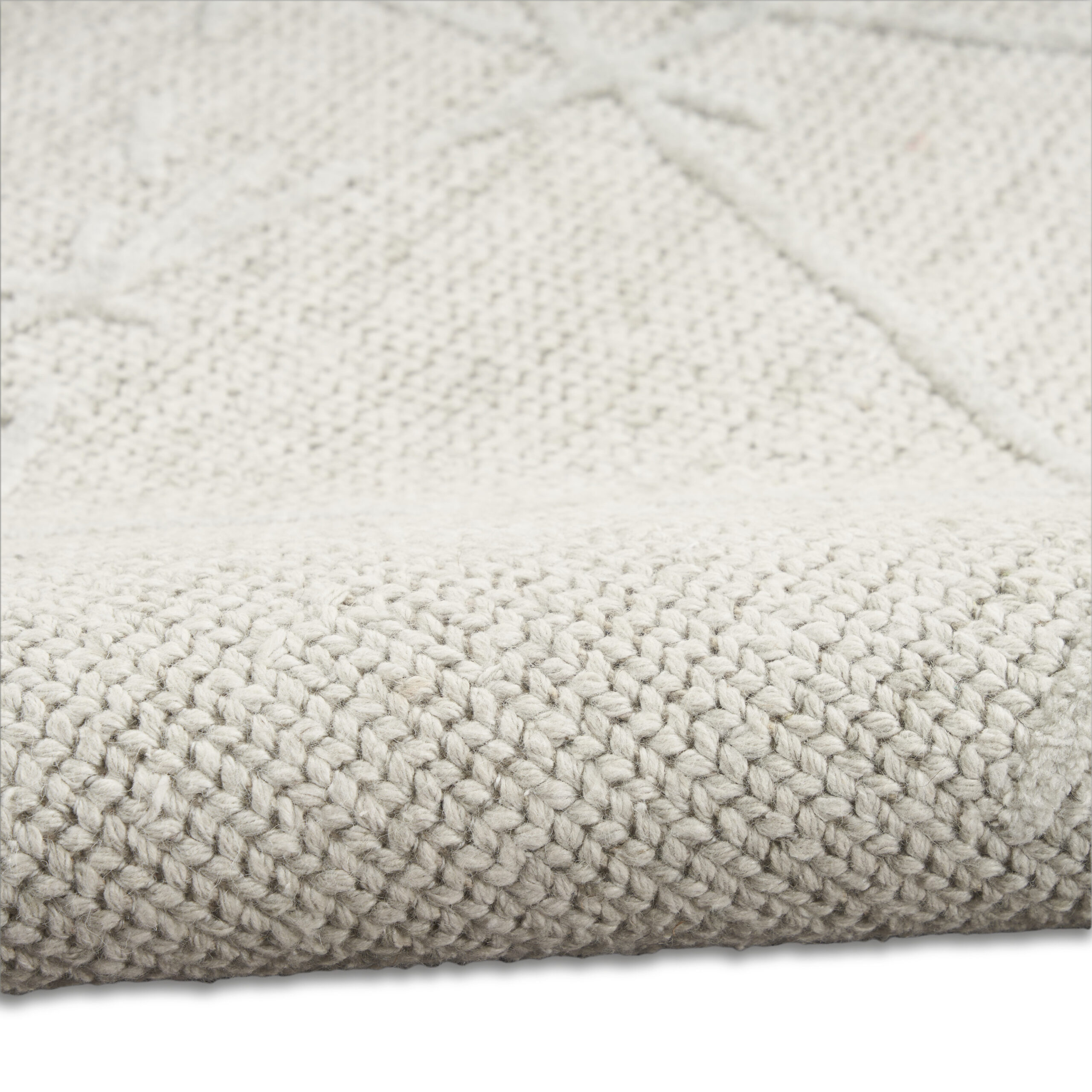 Calvin Klein CK044 Wander WND01 Ivory Grey Area Rug - Image 3