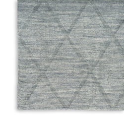 Alternative view of Nourison Wool Haven WOH01 Blue Area Rug