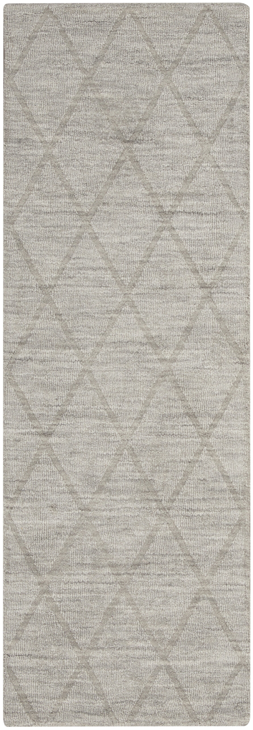 Nourison Wool Haven WOH01 Grey Area Rug