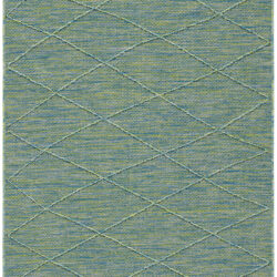 Nourison Washable Solutions WSL01 Blue Green Area Rug