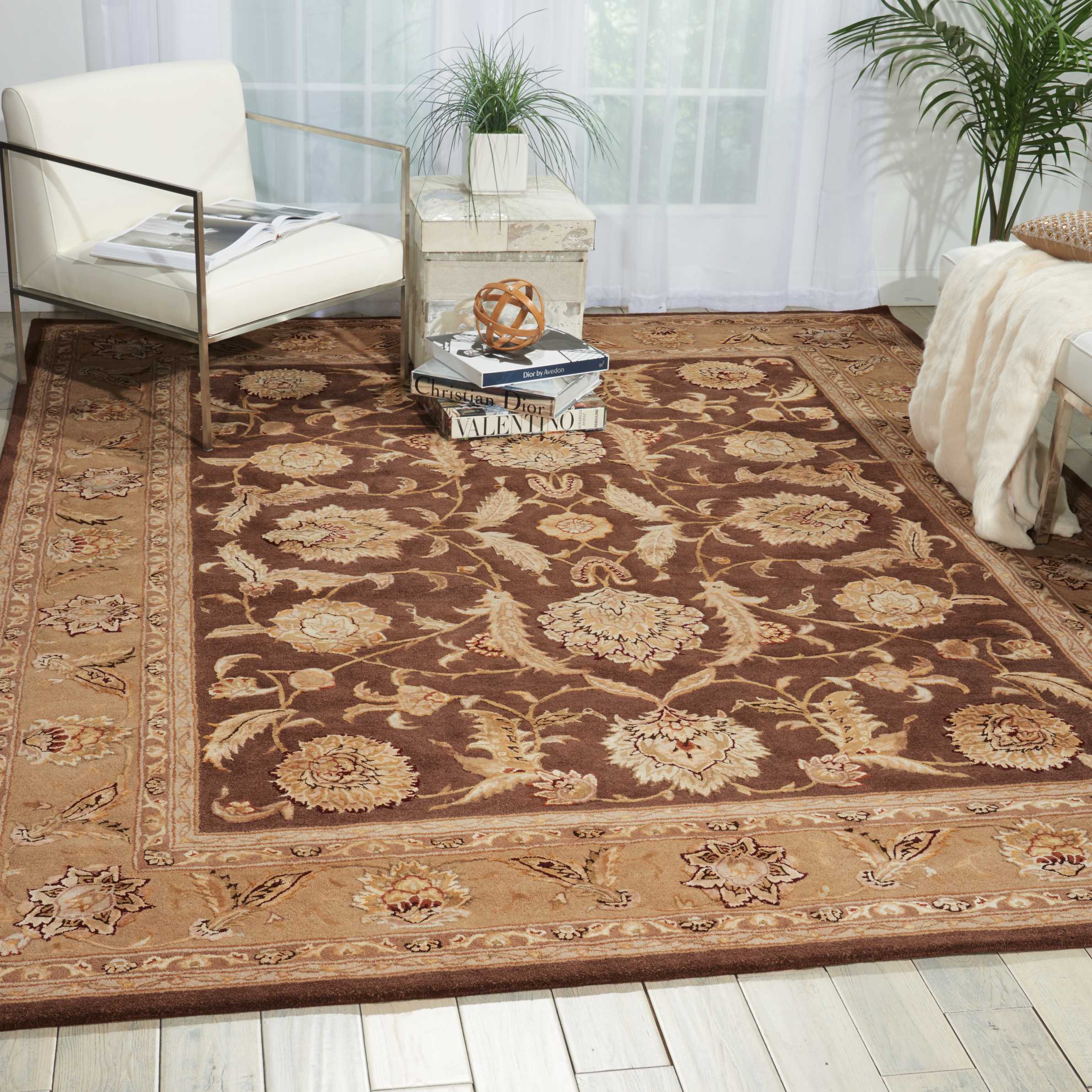 Nourison Nourison 3000 3101 Brown Area Rug - Image 3