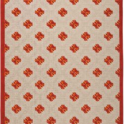 Nourison Aloha ALH02 Red Area Rug