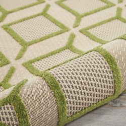 Alternative view of Nourison Aloha ALH03 Green Area Rug