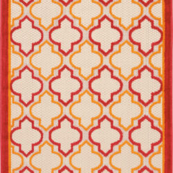 Nourison Aloha ALH06 Red Area Rug