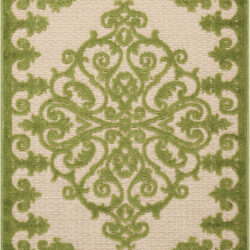 Nourison Aloha ALH12 Green Area Rug