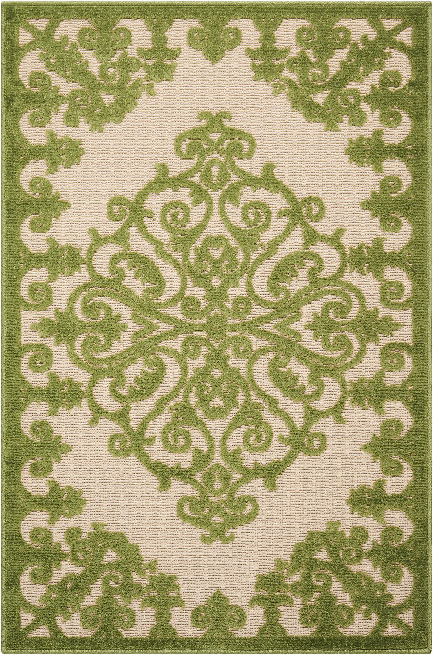 Nourison Aloha ALH12 Green Area Rug