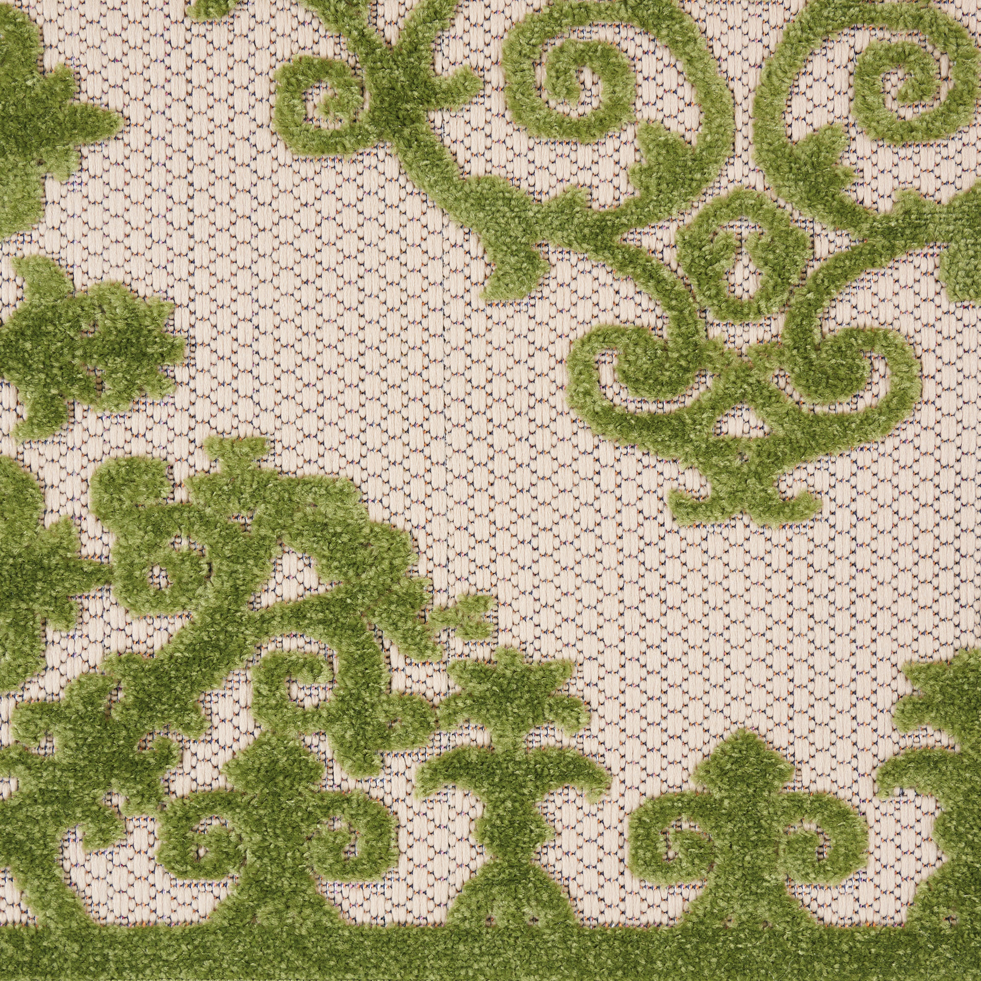 Nourison Aloha ALH12 Green Area Rug - Image 3