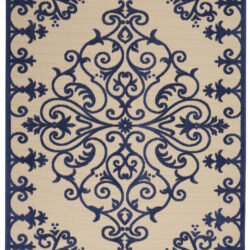 Nourison Aloha ALH12 Navy Area Rug