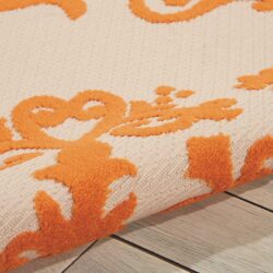 Alternative view of Nourison Aloha ALH12 Orange Area Rug