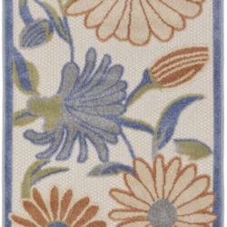 Nourison Aloha ALH33 Beige Multicolor Area Rug