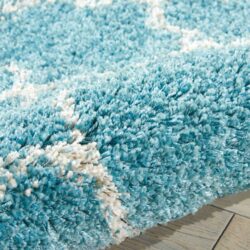 Alternative view of Nourison Amore AMOR2 Aqua Area Rug