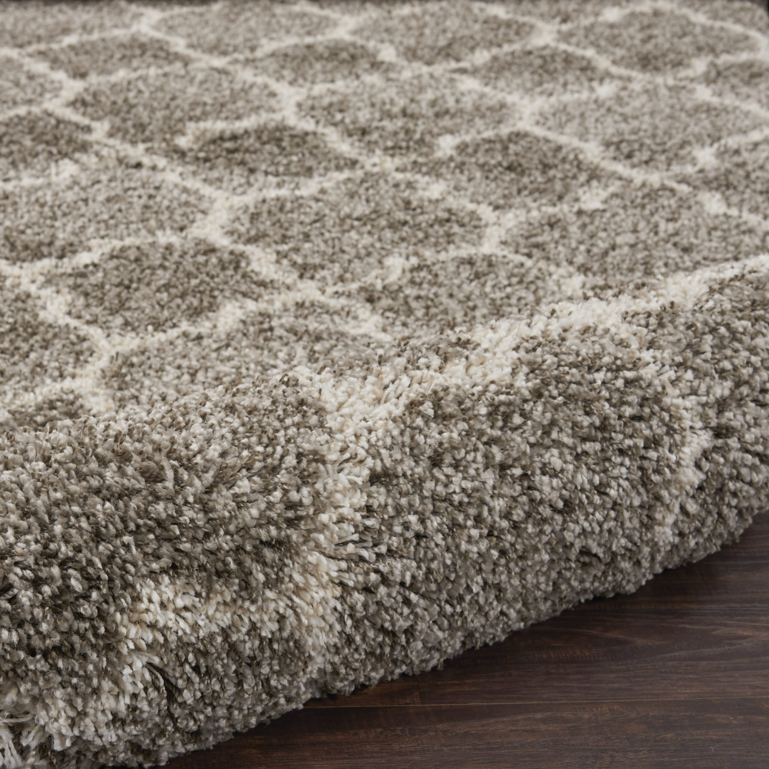 Nourison Amore AMOR2 Stone Area Rug - Image 3