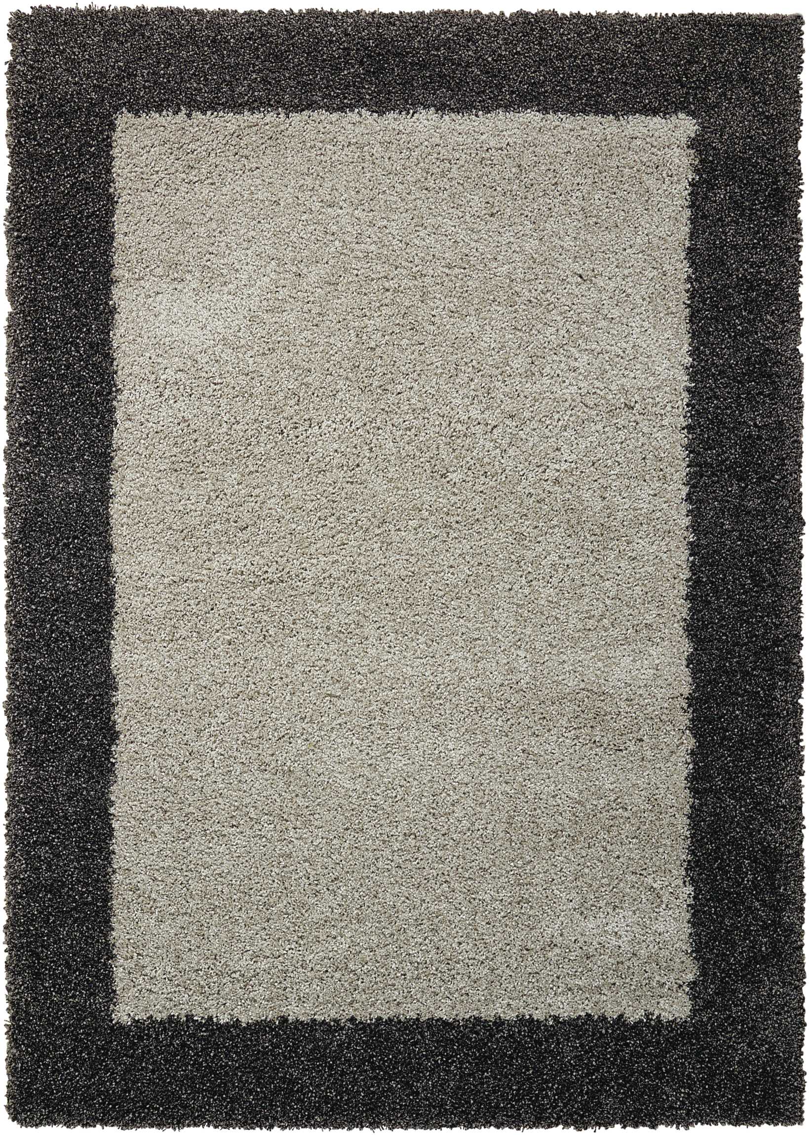 Nourison Amore AMOR5 Silver Charcoal Area Rug