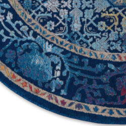 Alternative view of Nourison Ankara Global ANR04 Blue Multicolor Area Rug