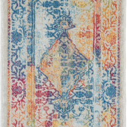 Nourison Ankara Global ANR04 Ivory Multicolor Area Rug