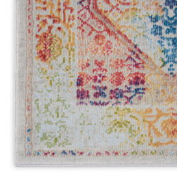 Alternative view of Nourison Ankara Global ANR04 Ivory Multicolor Area Rug