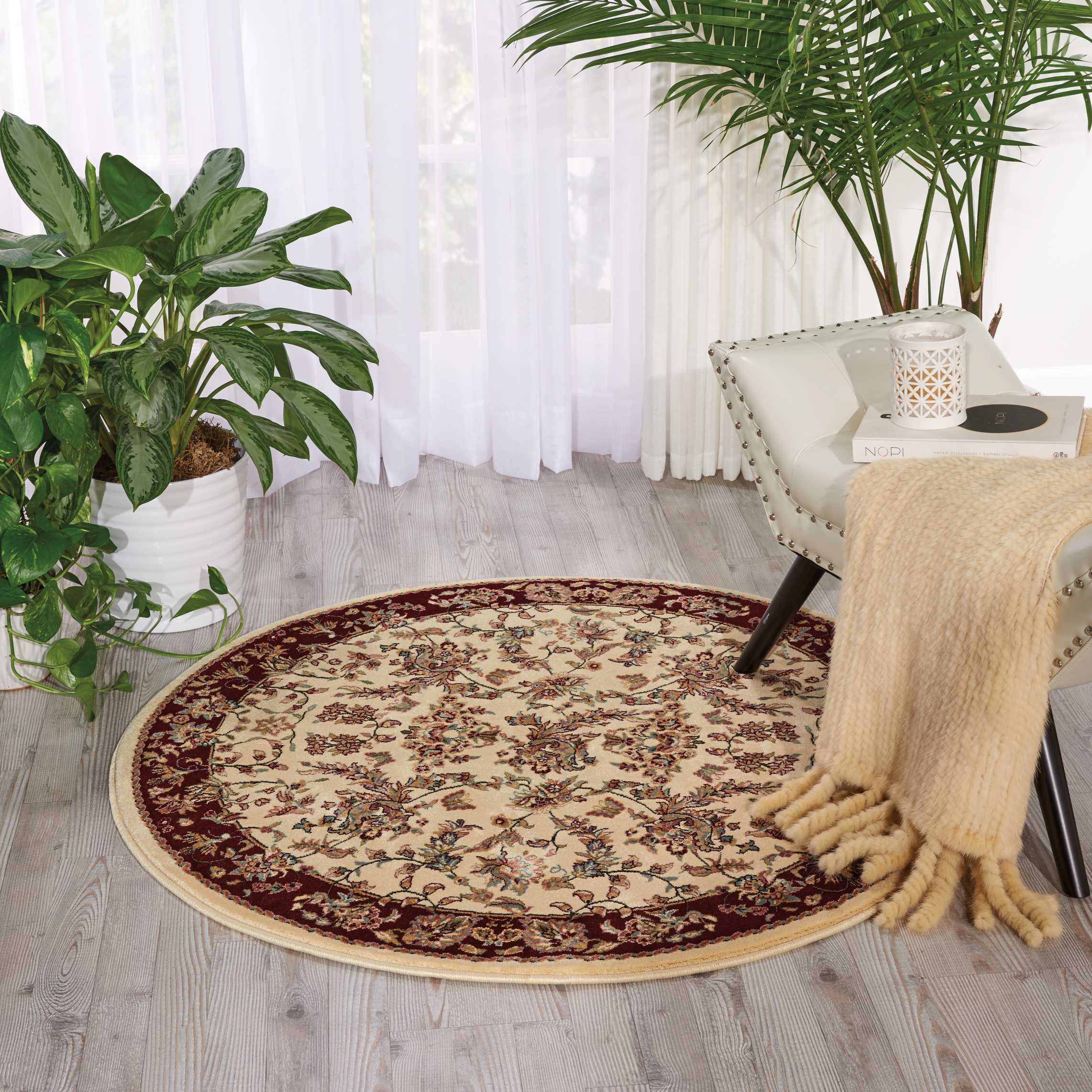 Nourison Antiquities ANT07 Ivory Area Rug - Image 3