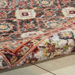 Alternative view of Nourison Aria AR002 Grey Area Rug