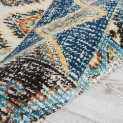 Alternative view of Nourison Aria AR018 Indigo Area Rug