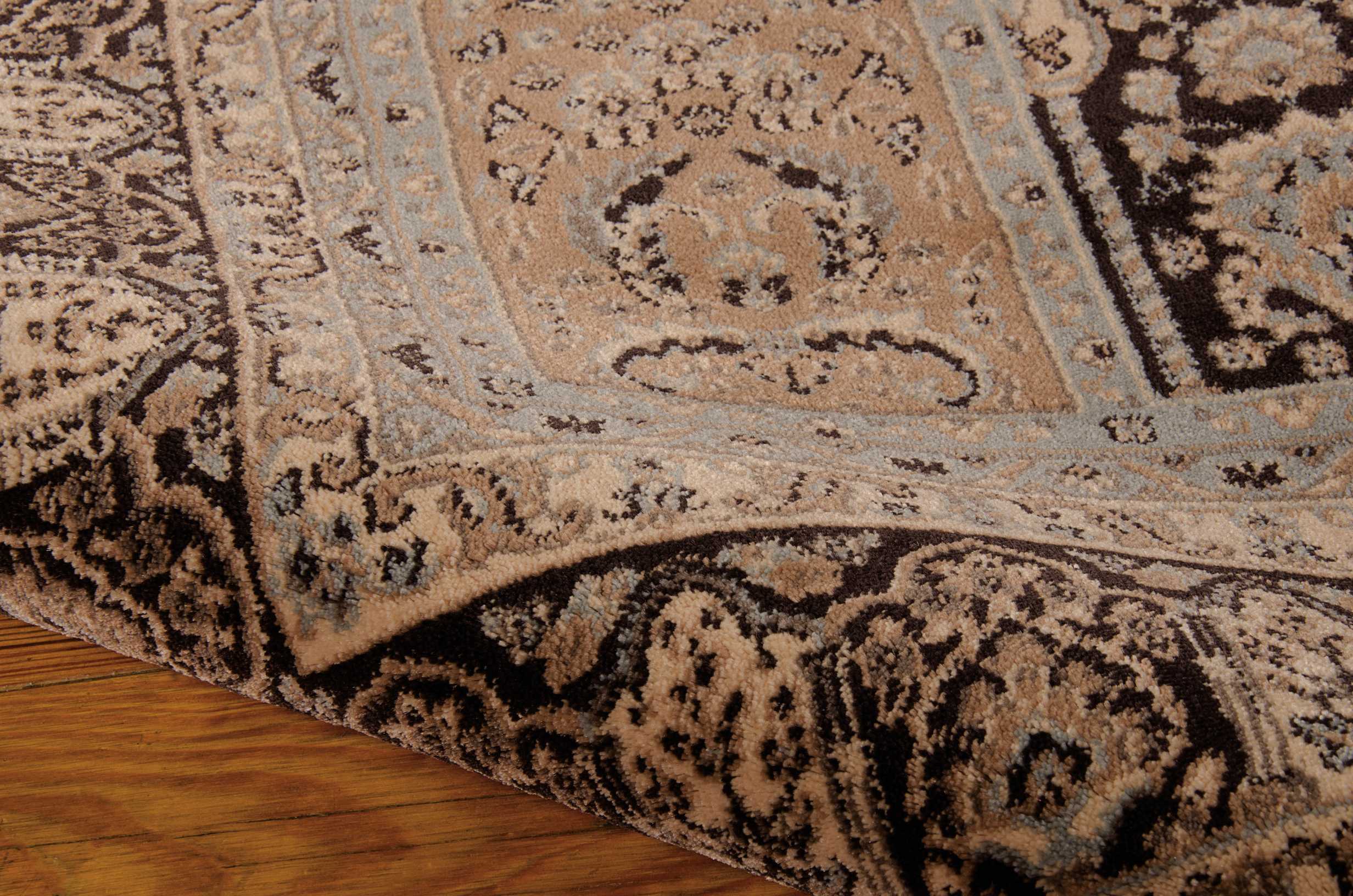 Nourison Ararat ARA01 Blue Area Rug - Image 2