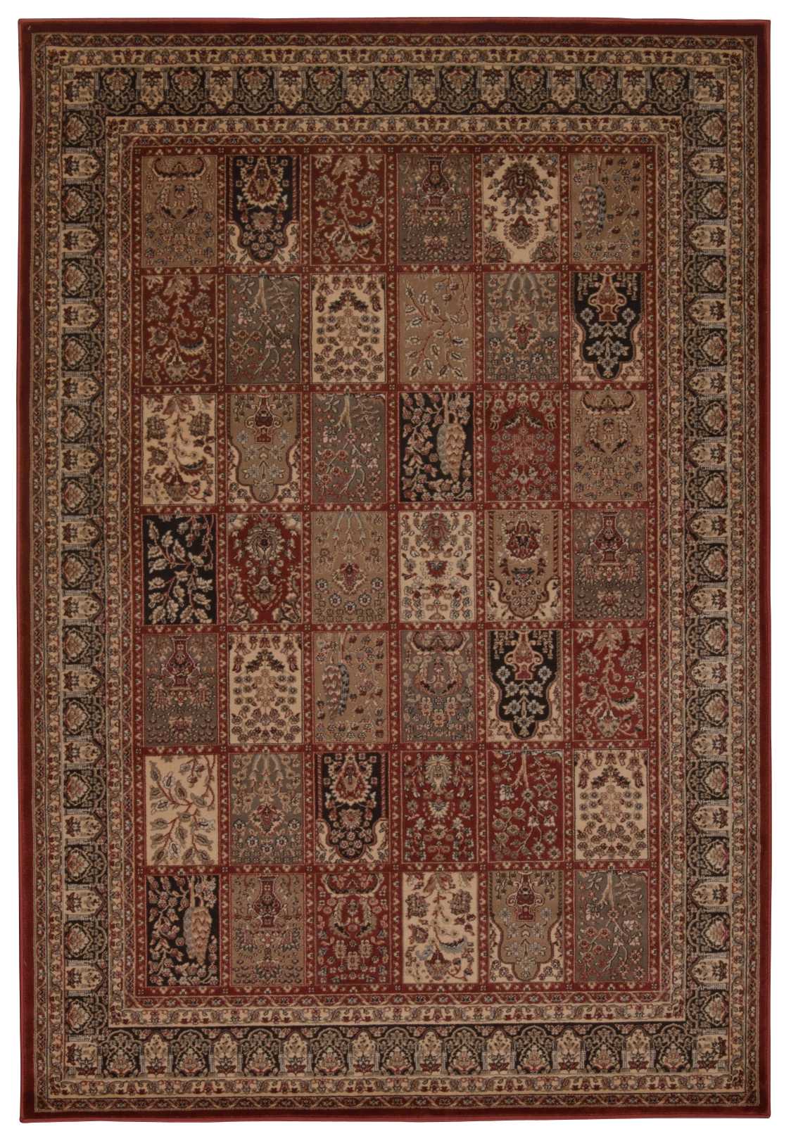 Nourison Ararat ARA01 Burgundy Area Rug