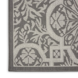 Alternative view of Nourison Aruba ARB02 Ivory/Grey Area Rug