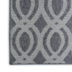 Alternative view of Nourison Aruba ARB05 Slate/Light Blue Area Rug