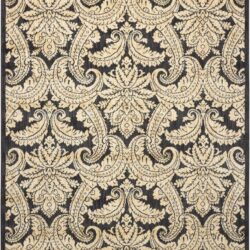 Nourison Aristo ARS05 Black Beige Area Rug