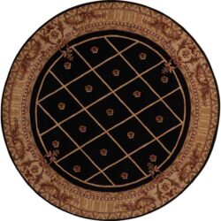 Nourison Ashton House AS03 Black Area Rug