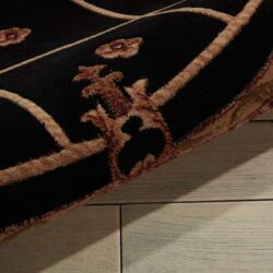 Alternative view of Nourison Ashton House AS03 Black Area Rug