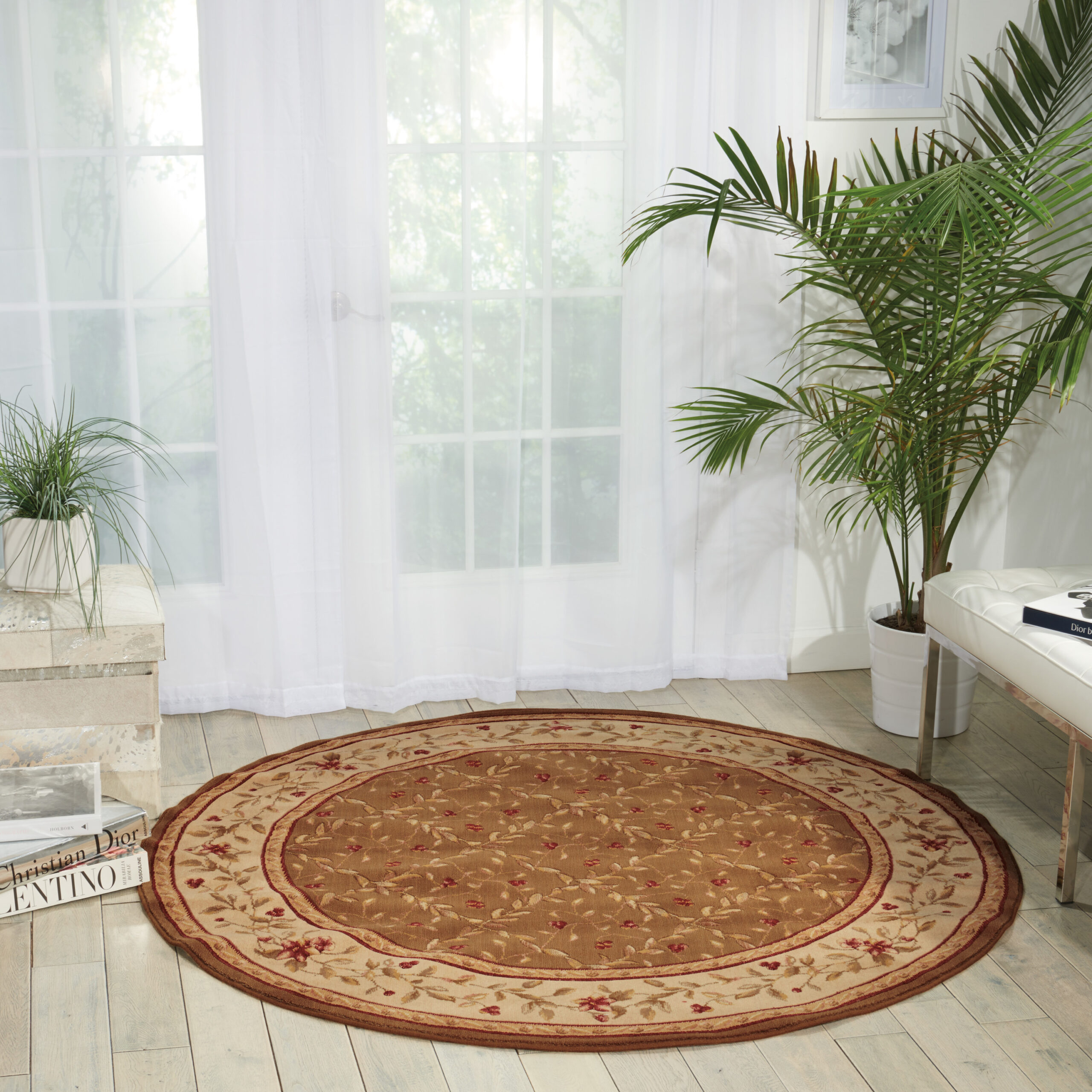 Nourison Ashton House AS08 Olive Area Rug - Image 3