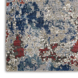 Alternative view of Nourison Artworks ATW01 Navy/Brick Area Rug