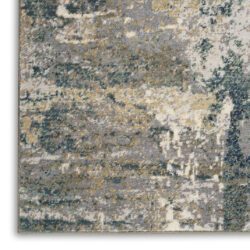 Alternative view of Nourison Artworks ATW05 Ivory/Navy Area Rug