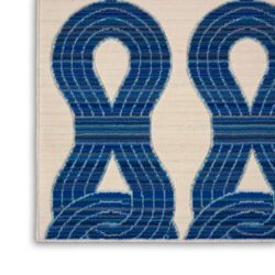 Alternative view of Barclay Butera Butera Collection BB201 Ivory/Navy Area Rug
