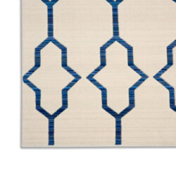 Alternative view of Barclay Butera Butera Collection BB205 Ivory/Navy Area Rug