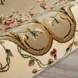 Alternative view of Nourison Bordeaux BOR01 Cream Area Rug