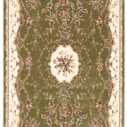 Nourison Bordeaux BOR01 Sage Area Rug