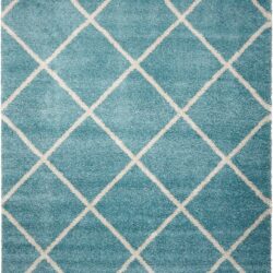 Nourison Brisbane BRI03 Aqua Area Rug