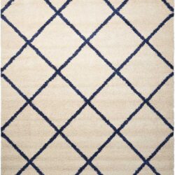 Nourison Brisbane BRI03 Ivory Blue Area Rug